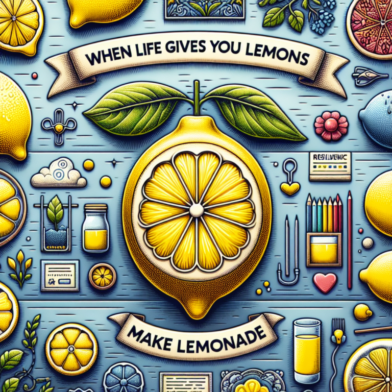 What Is The Deeper Meaning Behind “When Life Gives You Lemons”?