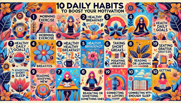 10 Daily Habits To Boost Your Motivation