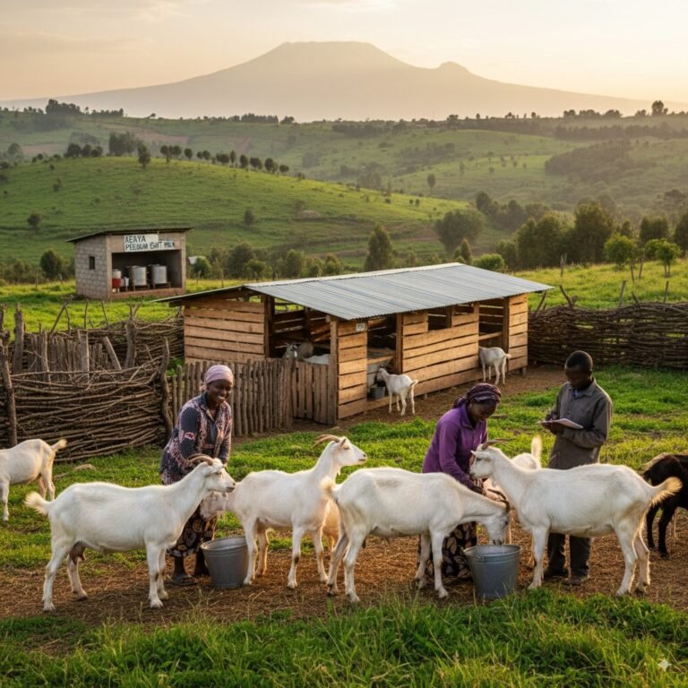 How to Start a Dairy Goat Farming Business in Kenya