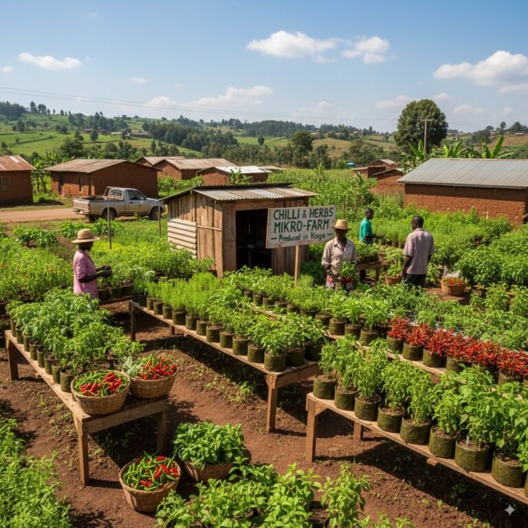 How to Start a Herbs and Chilli Micro-Farming Business in Kenya