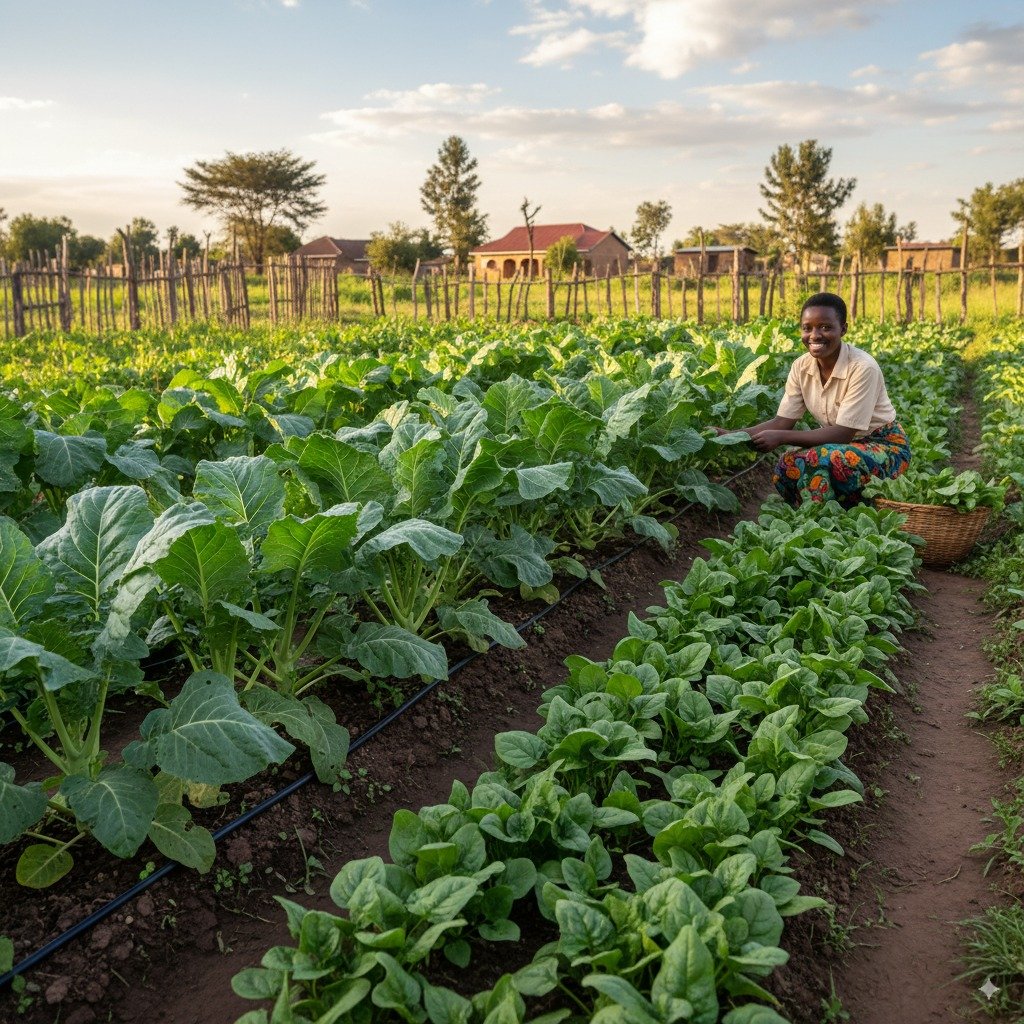 kitchen garden greens