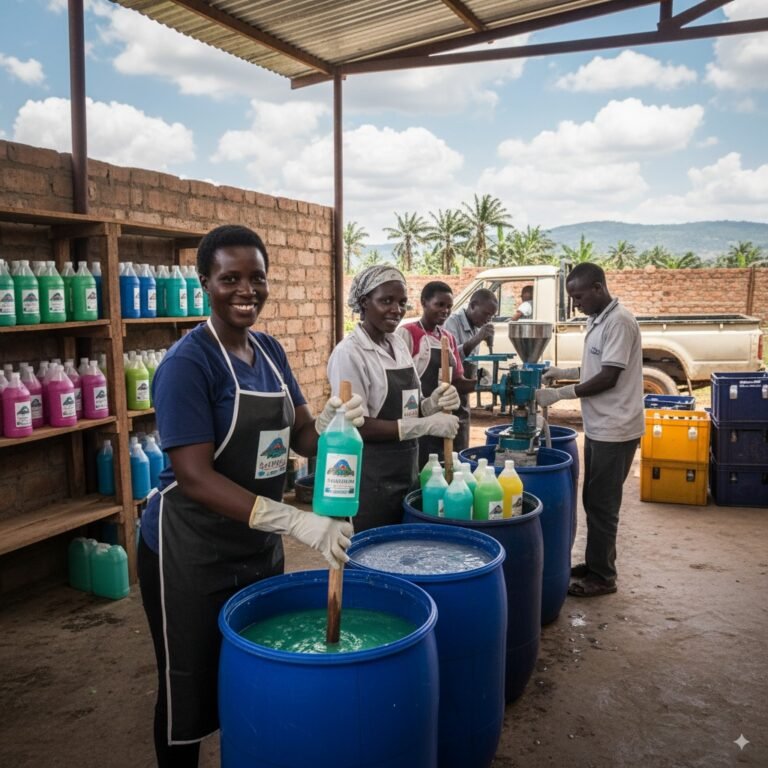 How to Start a Liquid Soap Making Business in Kenya