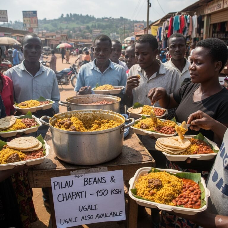 How to Start a Packed Pilau, Beans & Chapati Lunch Business in Kenya