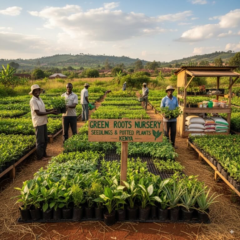 How to Start a Seedlings and Potted Plants Business in Kenya