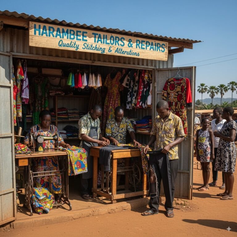 🧵 How to Start a Tailoring and Clothing Repair Business in Kenya